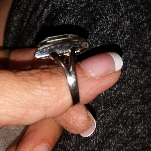 RS Covenant Abalone Stone Ring sz 10 - Picture 2 of 7